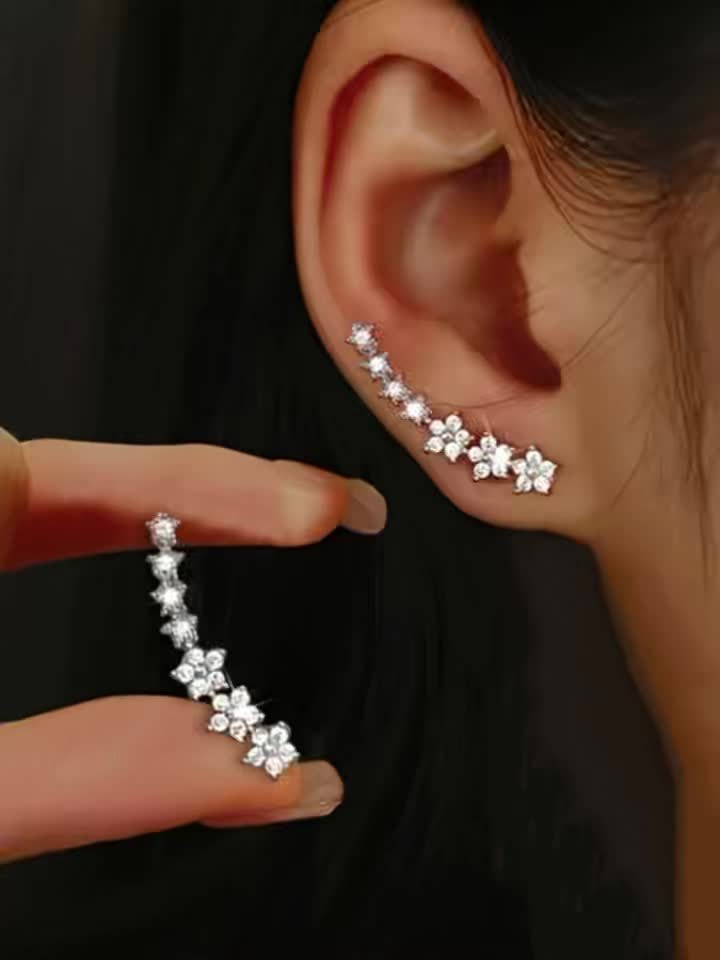 Vintage Floral Earrings