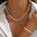 Handmade Mermaid-Tail Jewelry Set