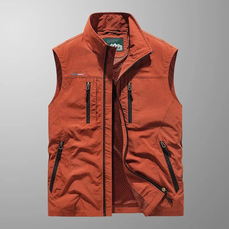 Multi-Pocket Cargo Vest