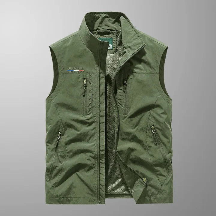 Multi-Pocket Cargo Vest