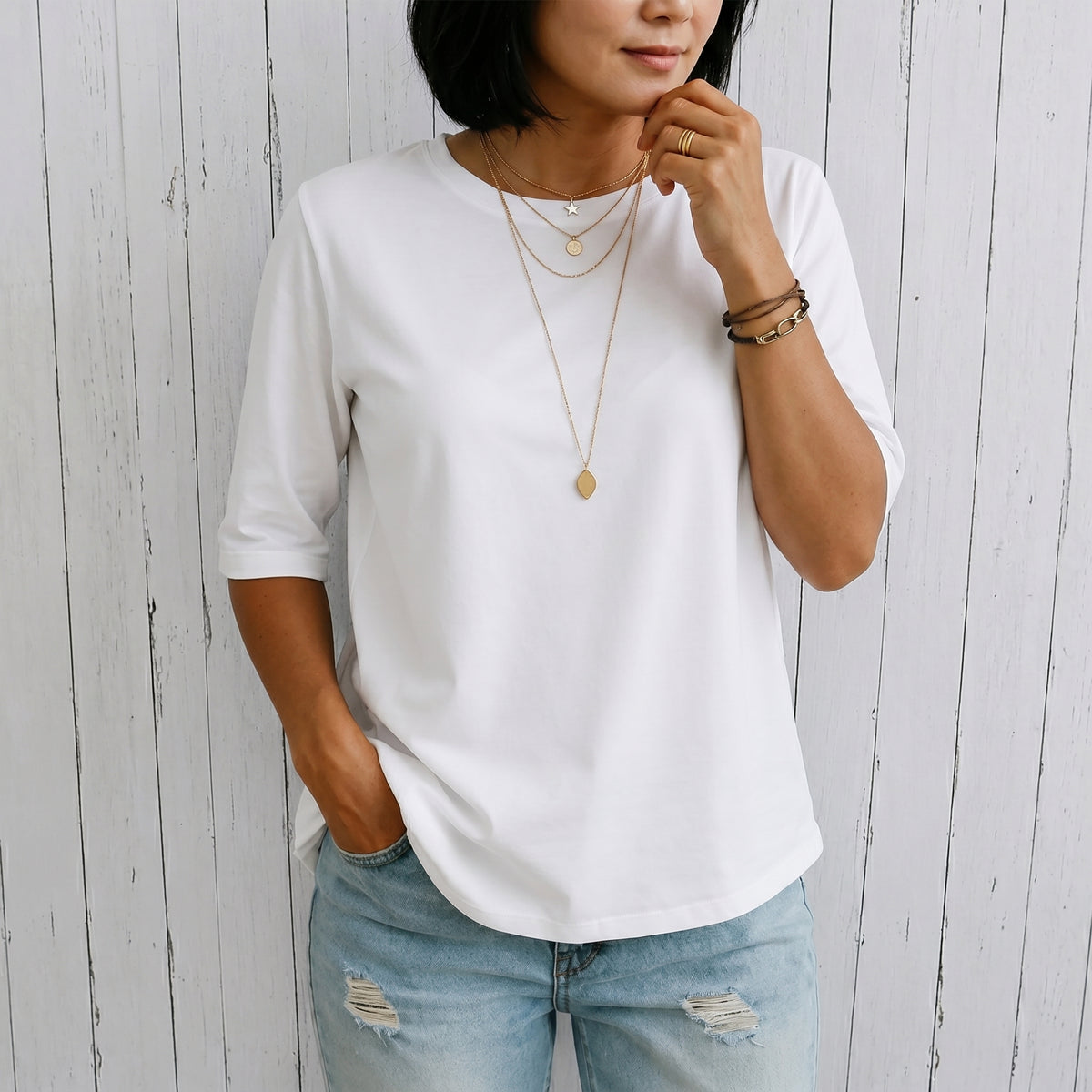 Daily Comfort Long-Sleeve T-Shirt
