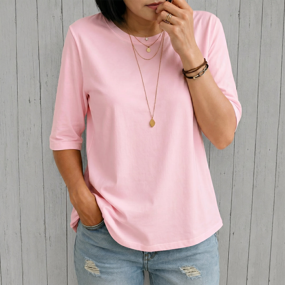 Daily Comfort Long-Sleeve T-Shirt