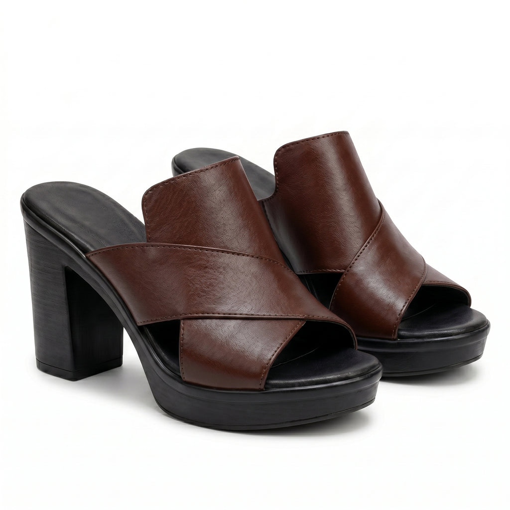 Sayuri Elegant Comfort Heeled Sandals