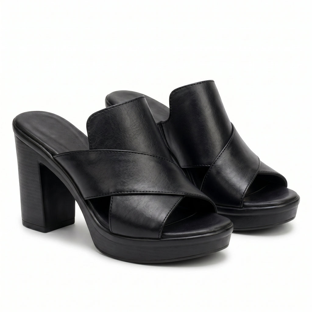 Sayuri Elegant Comfort Heeled Sandals