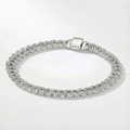 Moissanite Cuban-Link Bracelet