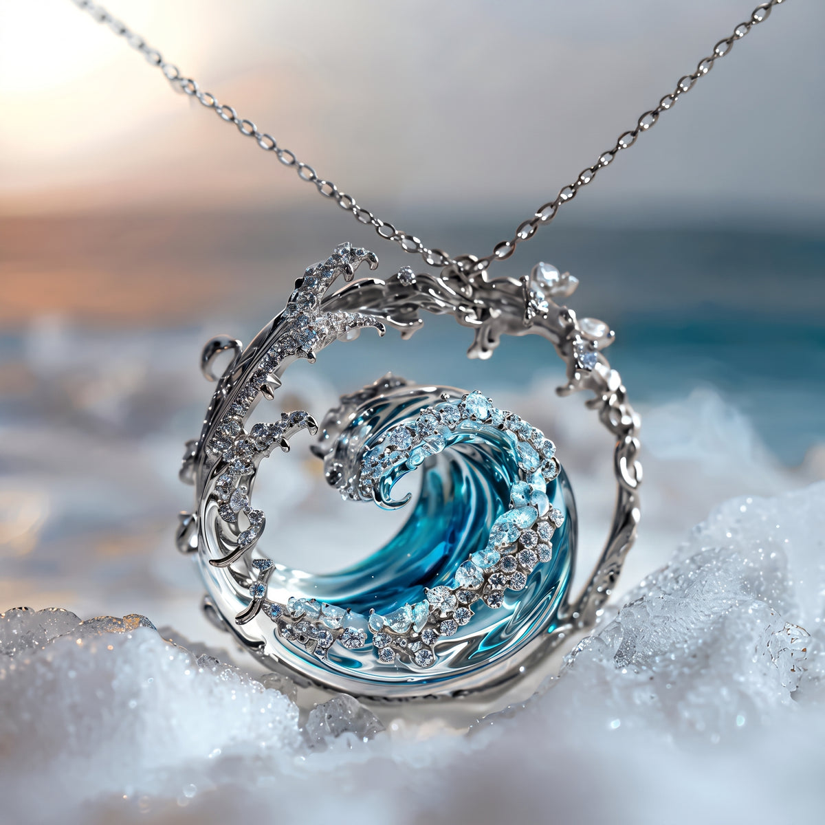 Ocean Promise Pendant Necklace